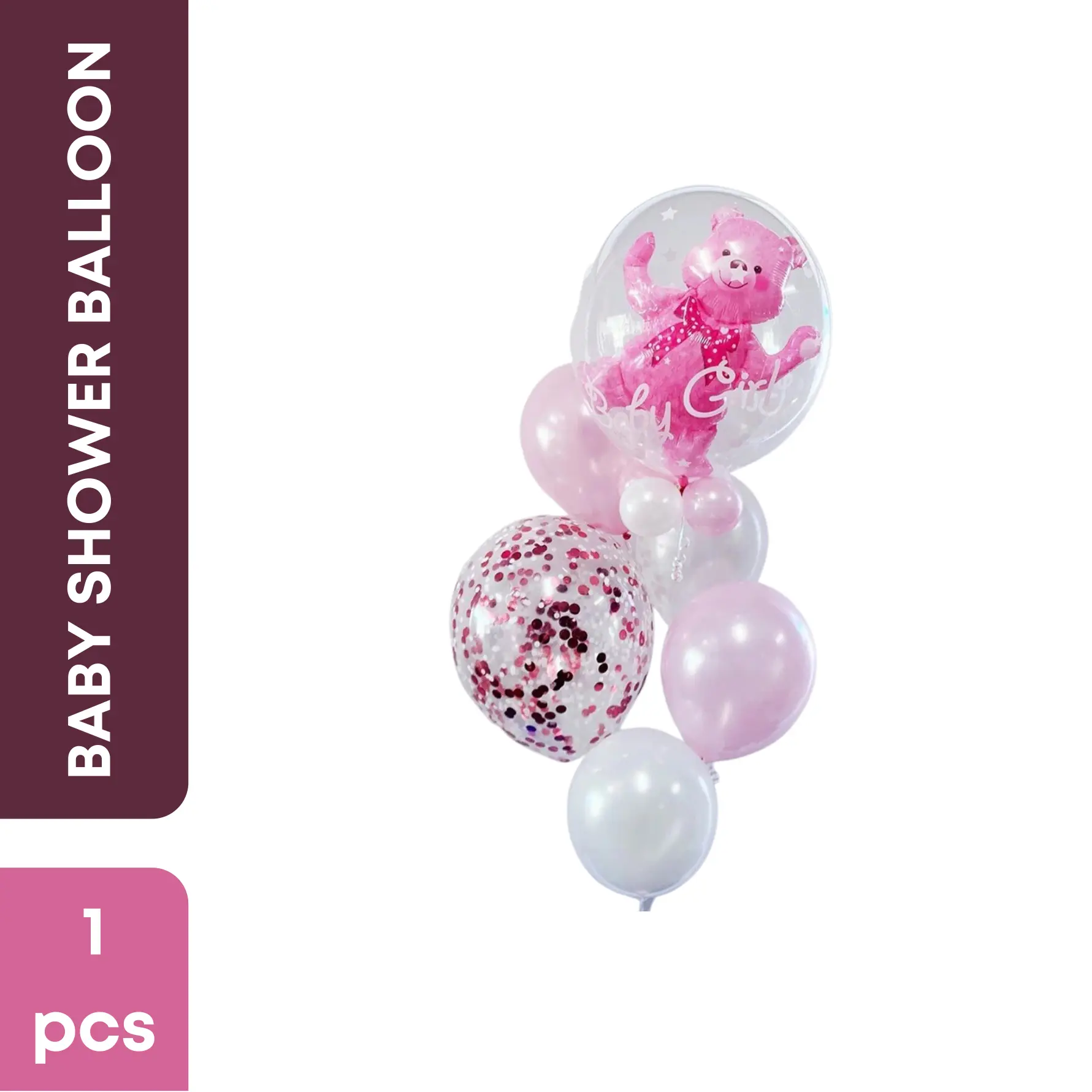 Baby Girl/Boy Bubble Ball Birthday Party Balloon Baby Shower, Babys, Mom  and baby Shop
